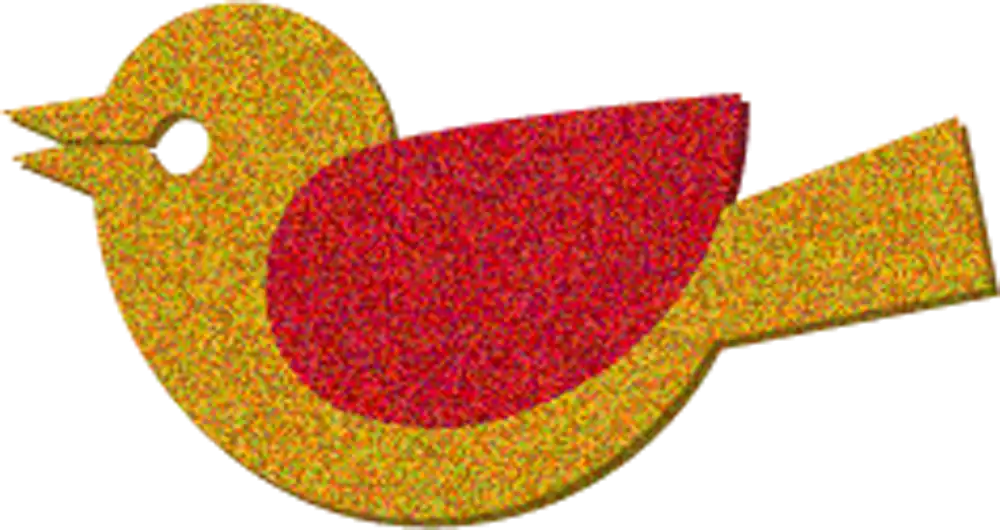 Vogel | Tier | Styrofoam | 2D | 156 mm