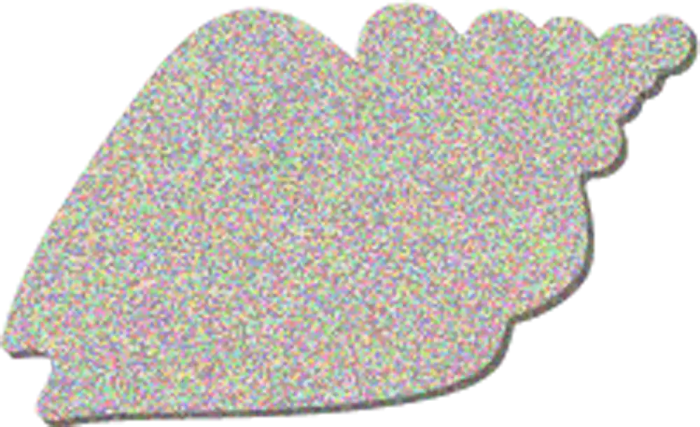 Muschel | Gegenstand | Styrofoam | 2D | 117 mm