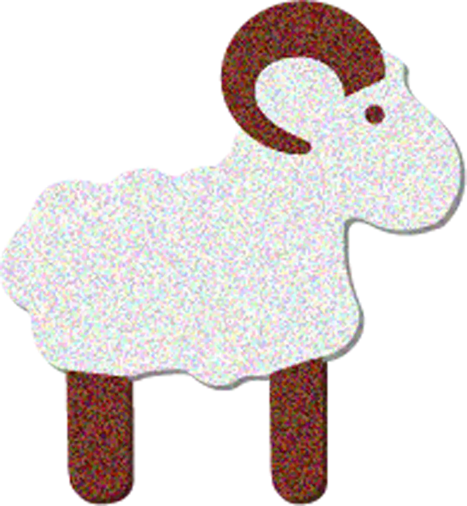 Widder | Tier | Styrofoam | 2D | 270 mm