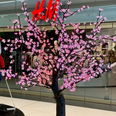 LED Kirschbaum, Farbwechsel möglich, für Frühling und Ostern