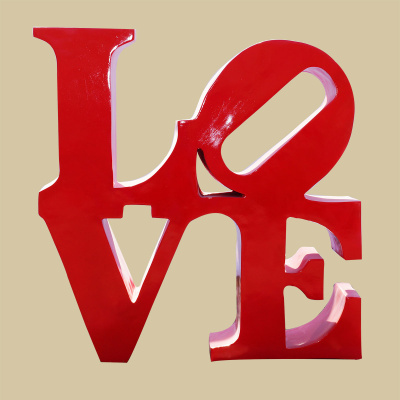 XL Love Schriftzug, Love Sign