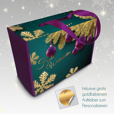 Weihnachtsgeschenk Verpackung Leerbox Geschenk Box edel kaufen
