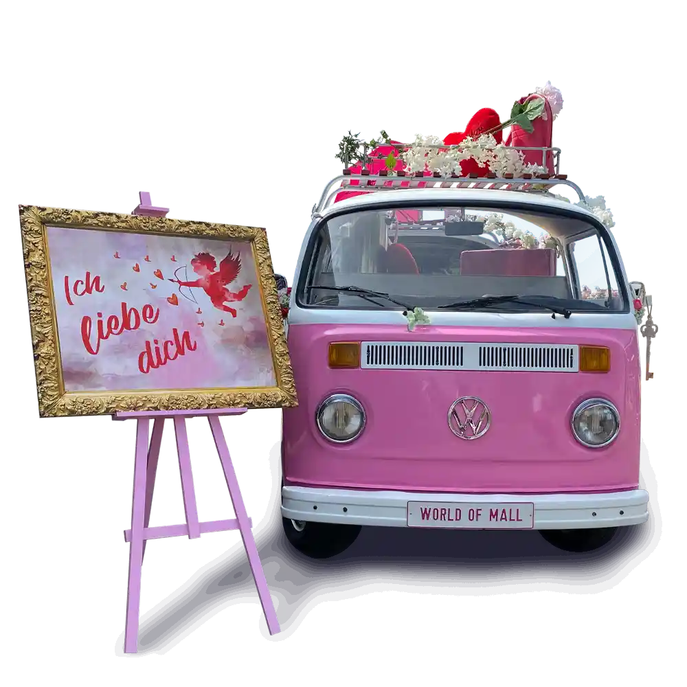Event-Bulli – LOVE | Dekoset | Valentinstag oder Muttertag
